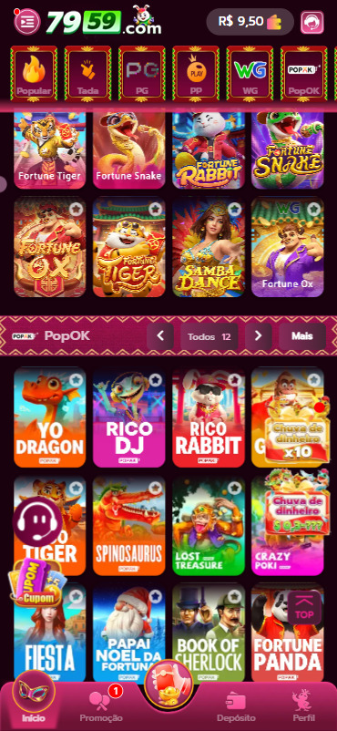 fortune tiger html 