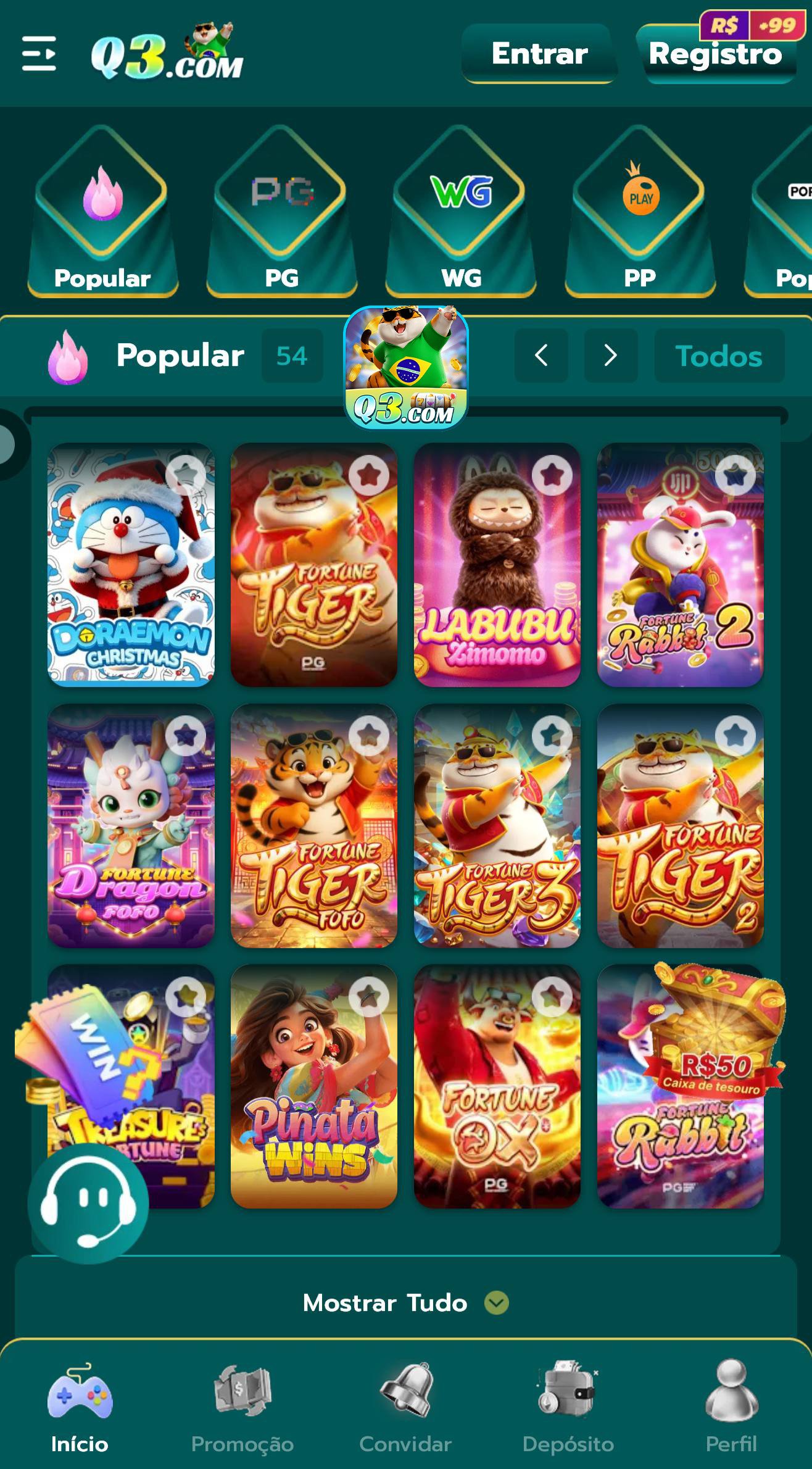 plataforma que tem fortune mouse 2 